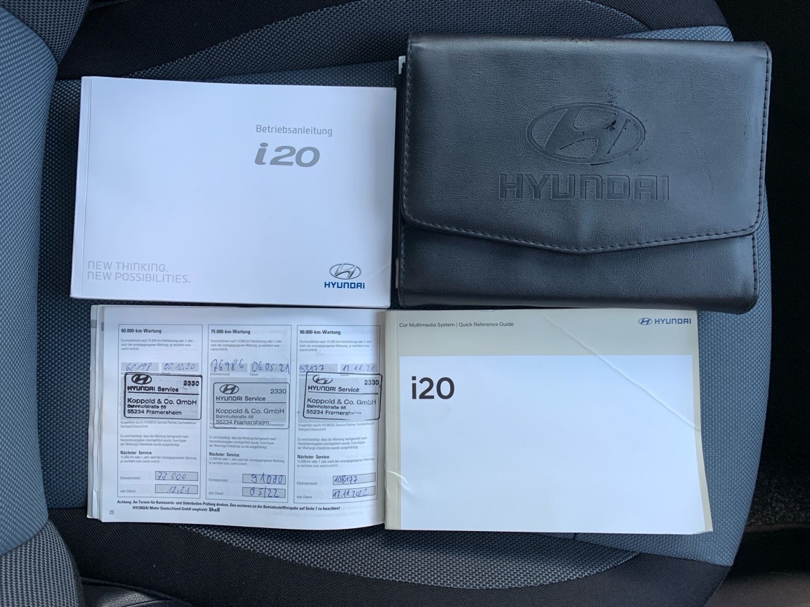 Fahrzeugabbildung Hyundai i20 1.0 Trend blue Kamera Sitzheizung