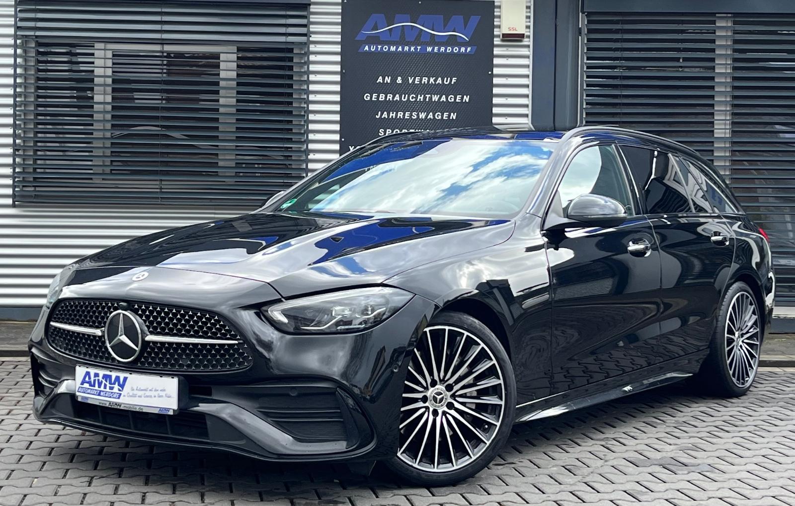 Mercedes-Benz C 300 d AMG-Line Night*AHK*PANO*CARBON*LED*LEDER