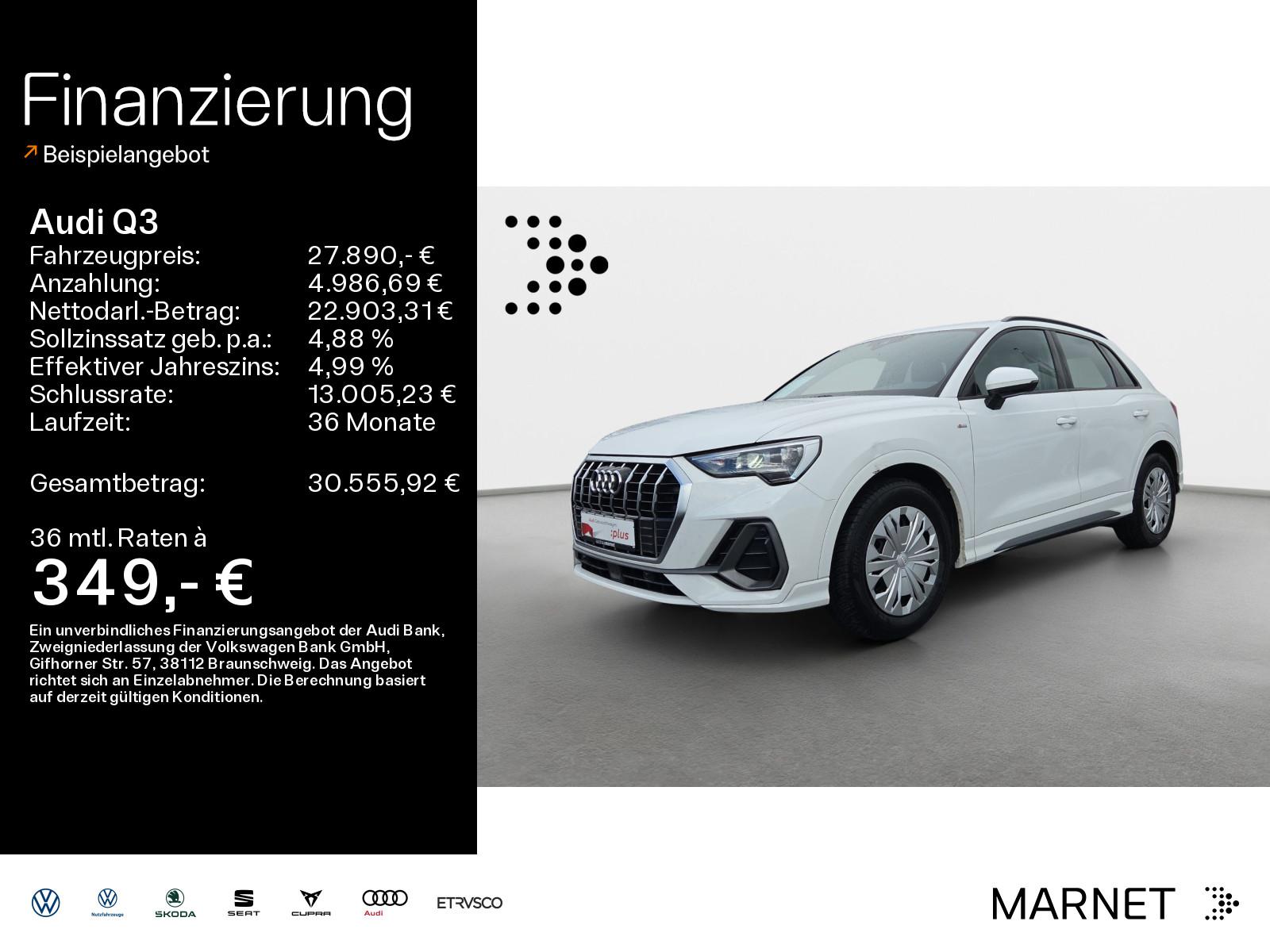 Audi Q3 35 TDI S line*Navi*Alu*AHK*PDC*Virtual Cockpi