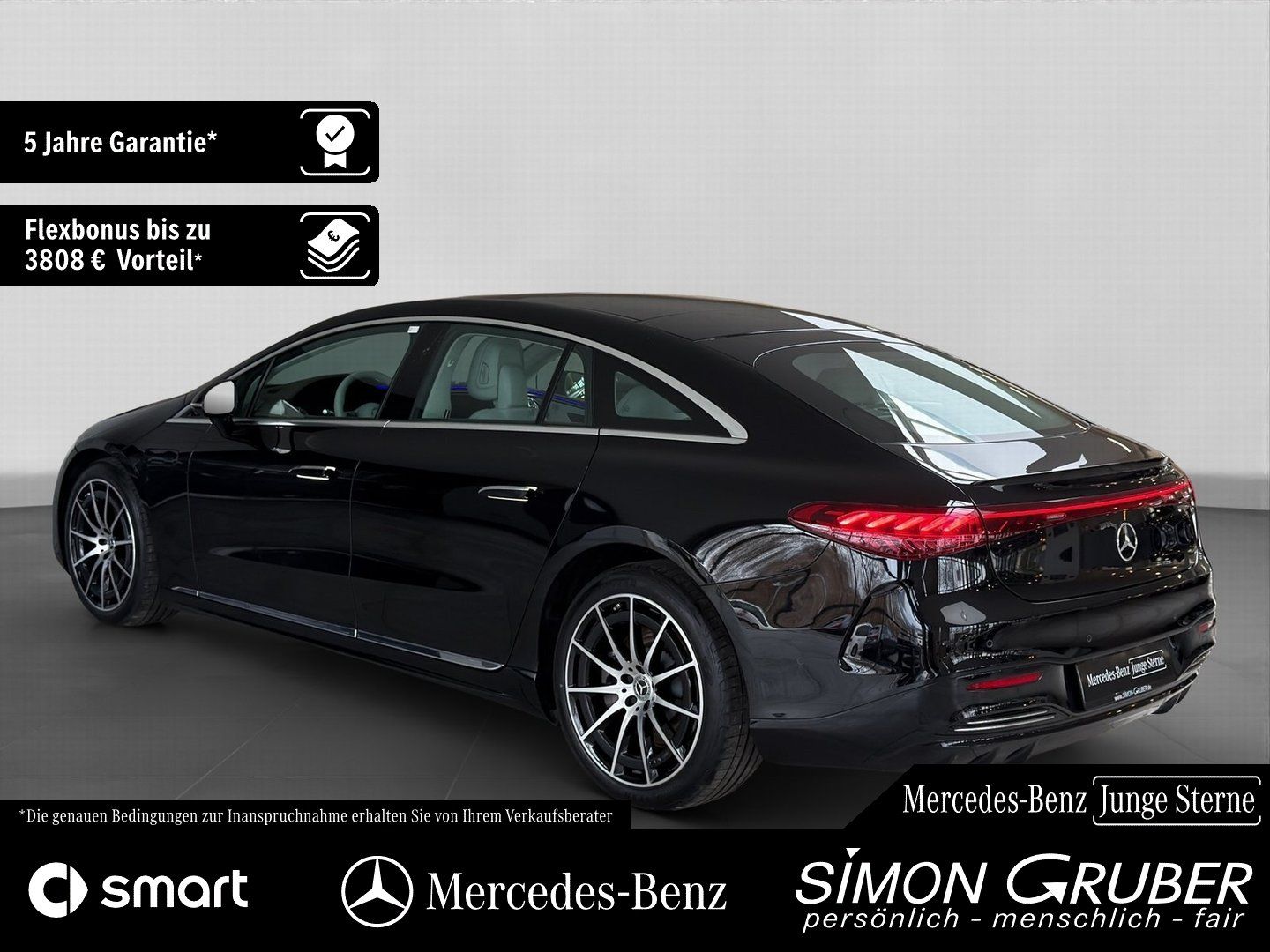 Fahrzeugabbildung Mercedes-Benz EQS 450+ AMG Pano Hyper HUD HAL Massage Sitzklim