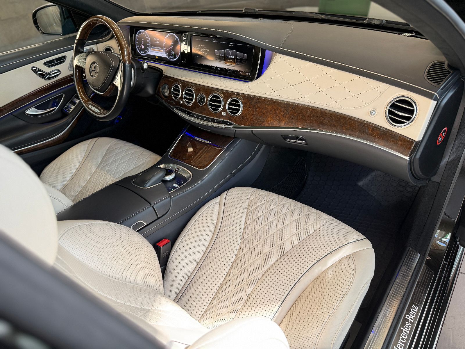 Mercedes-Benz S 500 AMG Lang 4M Designo Pano Burmest Standhzg foto 10