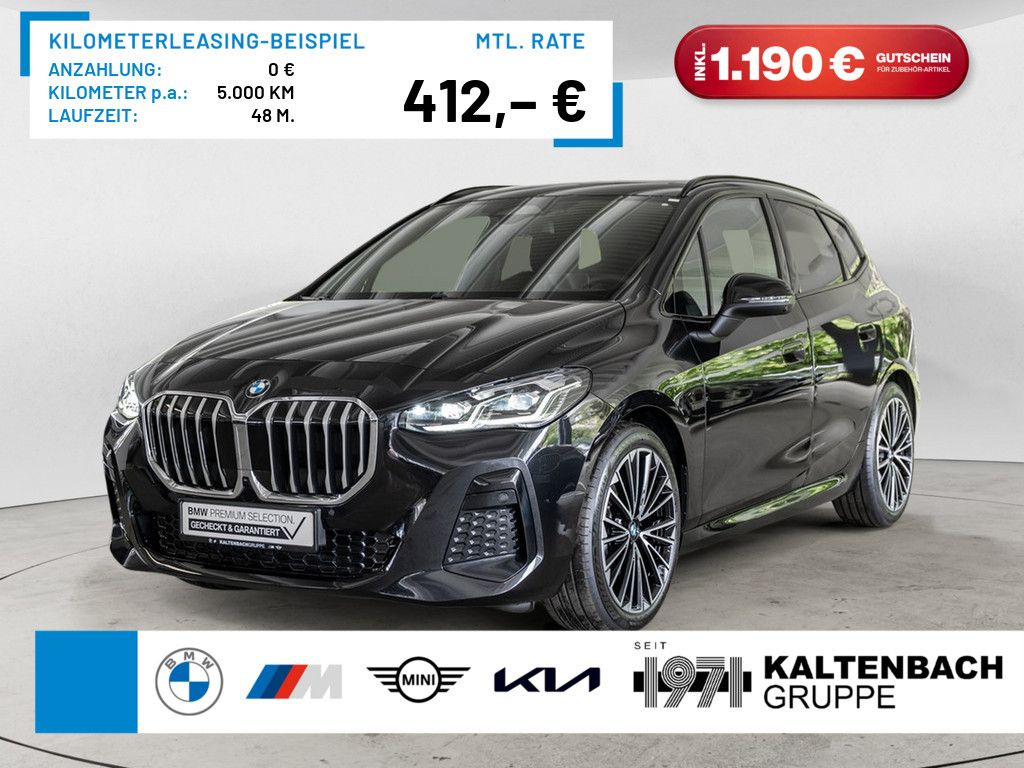 BMW 220i Active Tourer M-Sport PANO AHK HUD 360° LED