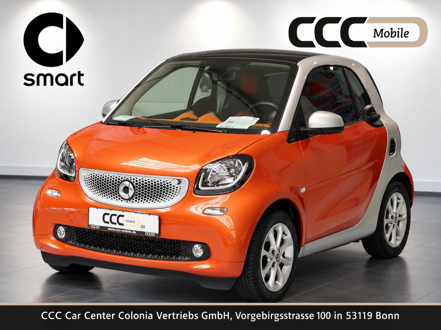 Smart ForTwo coupe 90PS SHZ Servo Klima Navi PanoDach