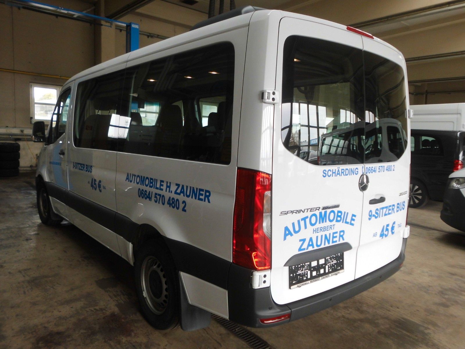 Mercedes-Benz Sprinter Tourer Dachklima, 9 Sitze imagem 2