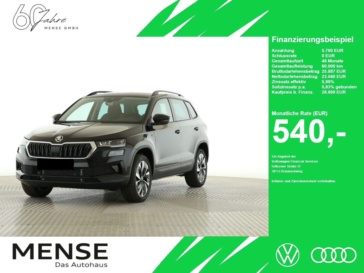 Skoda Karoq Karoq Tour 1.5l TSI 110 kW 7-Gang-DSG AHK|