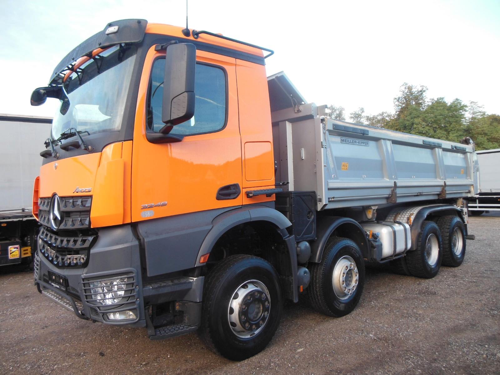 Mercedes-Benz AROCS 3248, 8X4, MEILLER, BORDMATIC, AHK, TOP