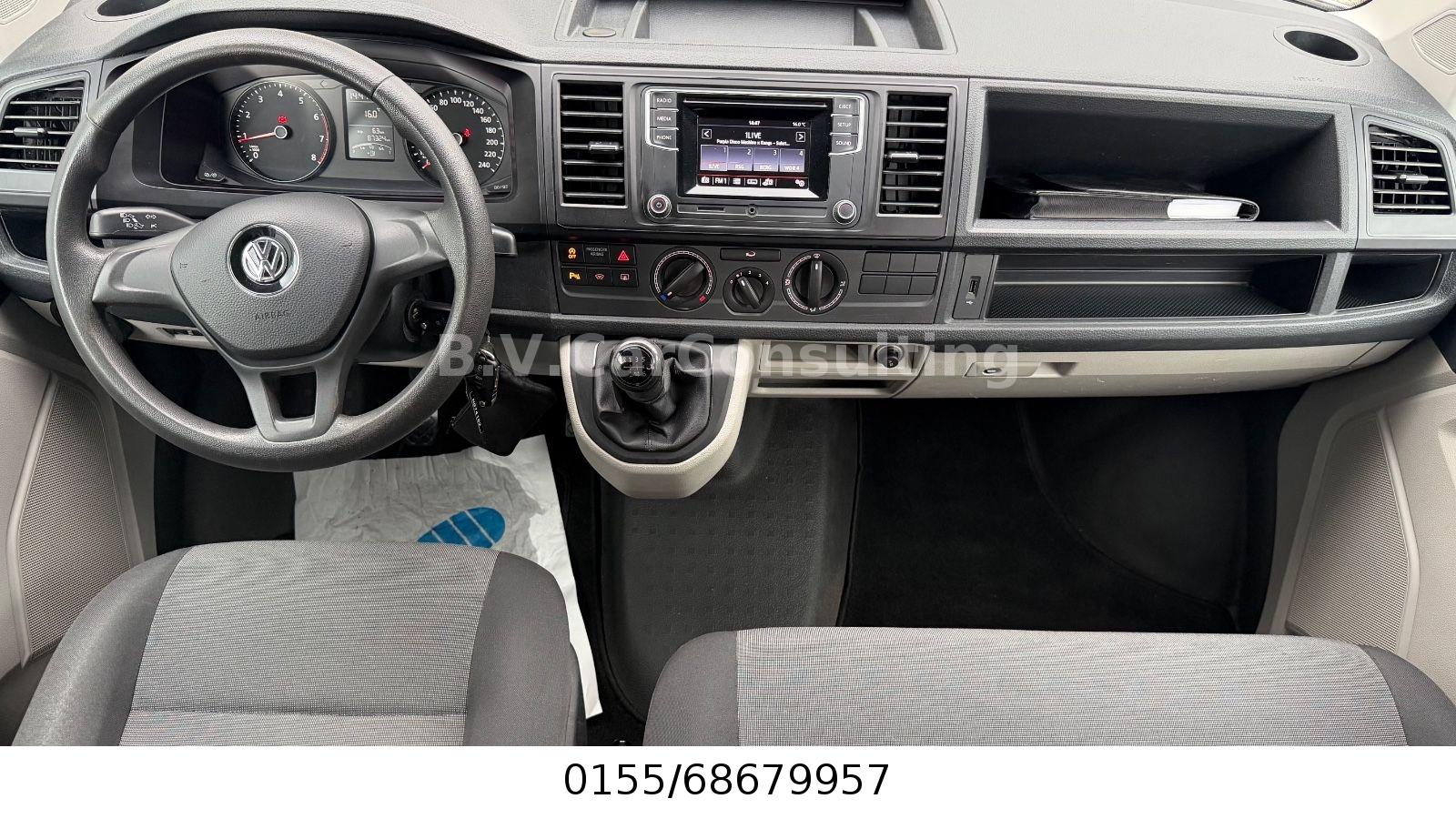 Volkswagen T6 Transporter Kasten/Kombi FWD*1Hand*87TKM*8Fac