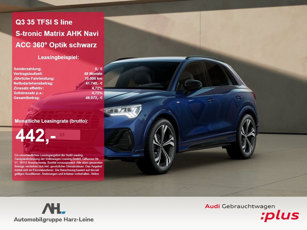 Q3 35 TFSI S line S-tronic Matrix AHK Navi ACC 3