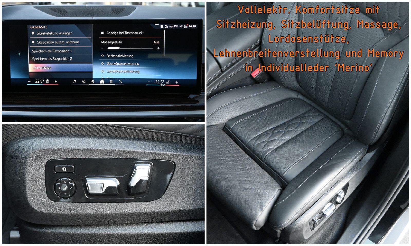 Fahrzeugabbildung BMW X5 xDr30d °UVP 118.640€°MASSAGE°LUFT°STHZG°TRAUM