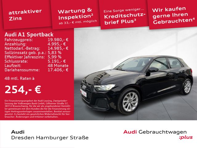 Audi A1 Sportback 25 TFSI Advanced LED Navi S tronic