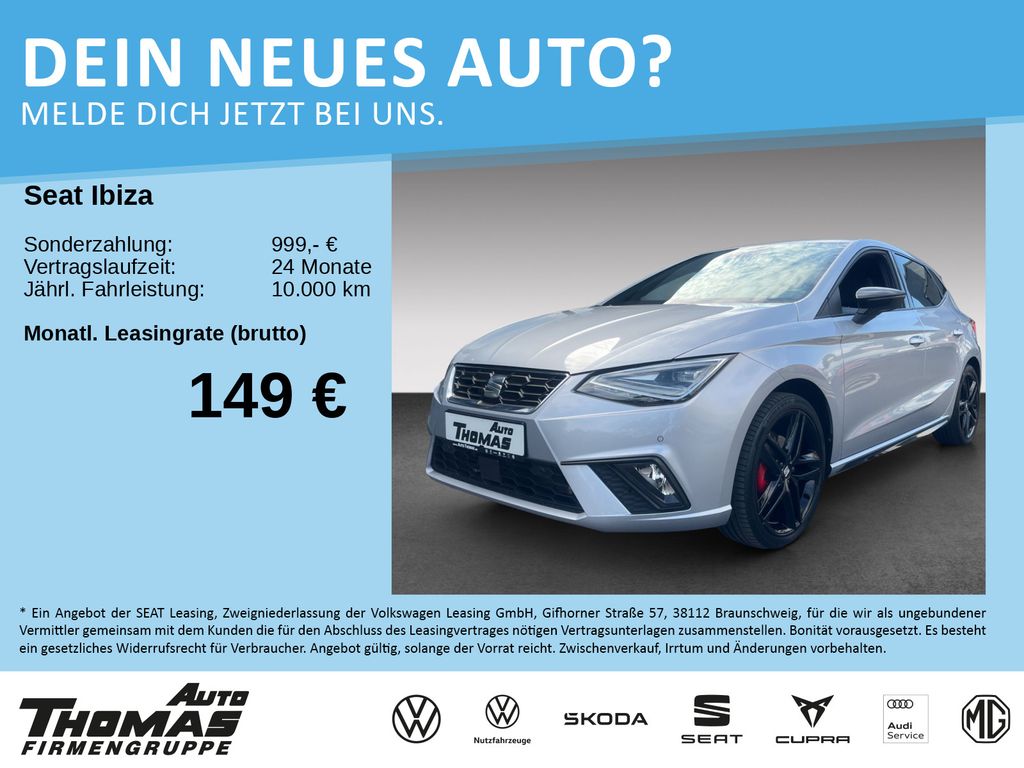 Seat Ibiza FR Pro Black Edition 1.5 TSI DSG