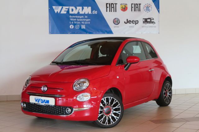 Fiat 500C 1.0 MildHybrid RED *NAVI,TFT*