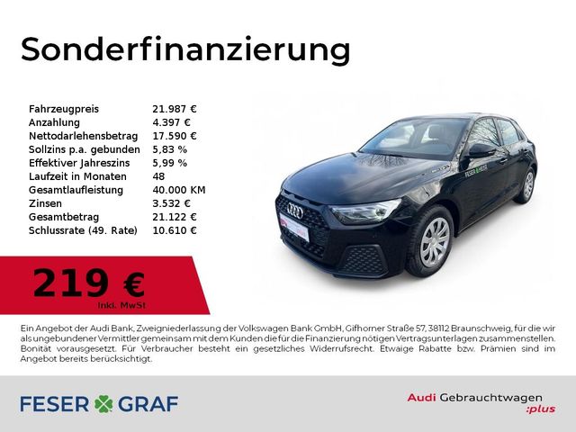 Audi A1 Sportback 25 TFSI LED/CarPlay/SHZ/PDC