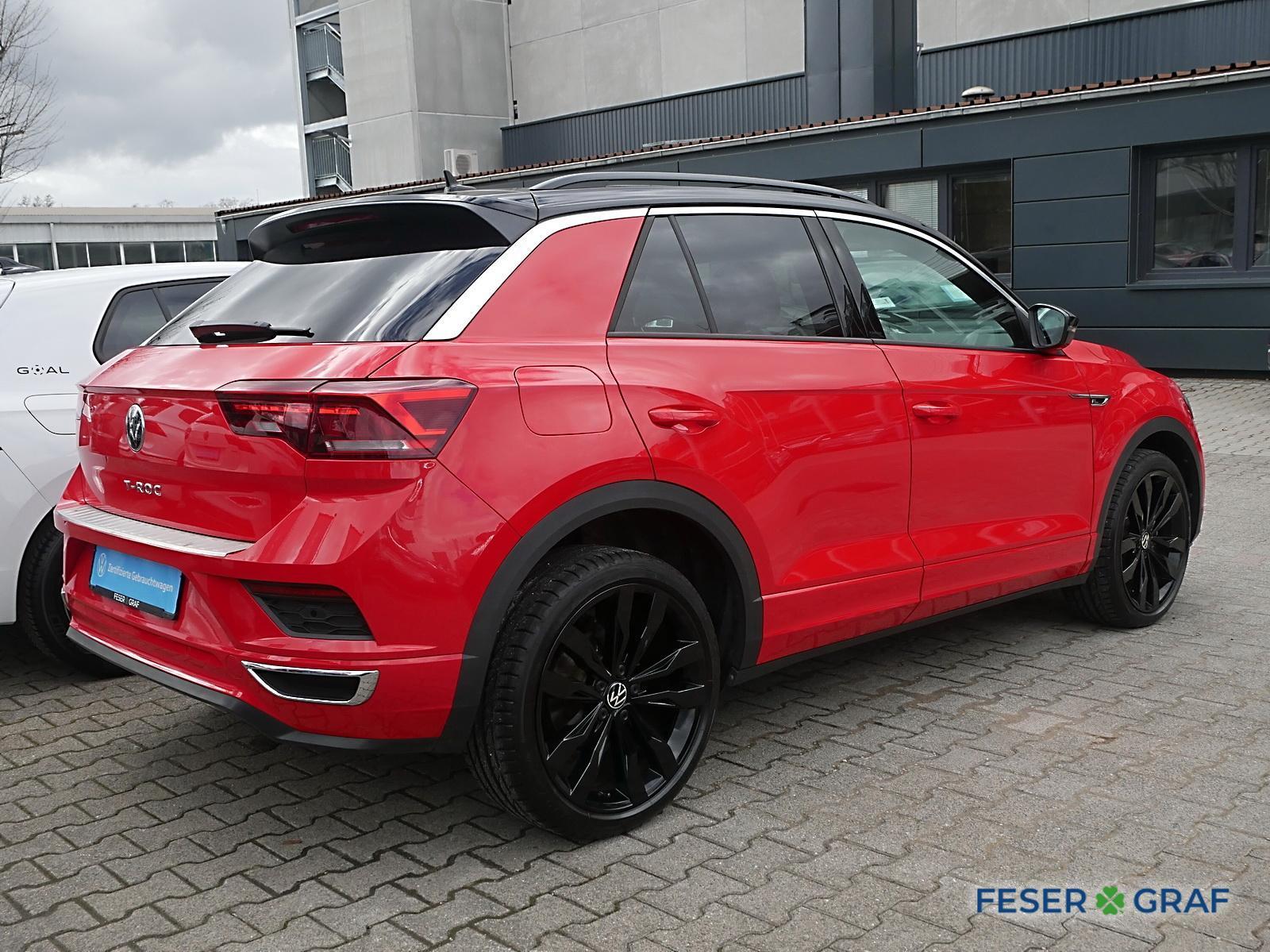 Volkswagen T-Roc 1.5TSI R-Line DSG LED Nav Pano RüKa Sitzh.