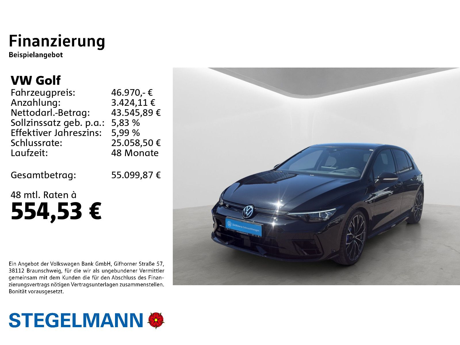 Volkswagen Golf VIII R Pano Head_up Black Style foto 2