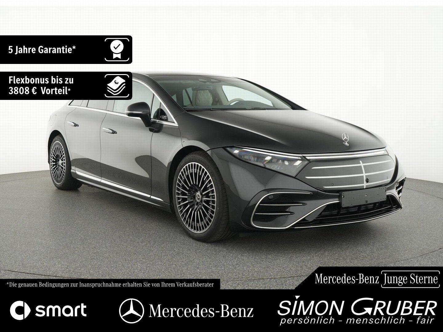 Fahrzeugabbildung Mercedes-Benz EQS 580 4M AMG Exklusive 4*Massage HUD Burm Digi