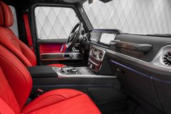 G 63 AMG 2023 GREY/RED BURMESTER 22&quot;