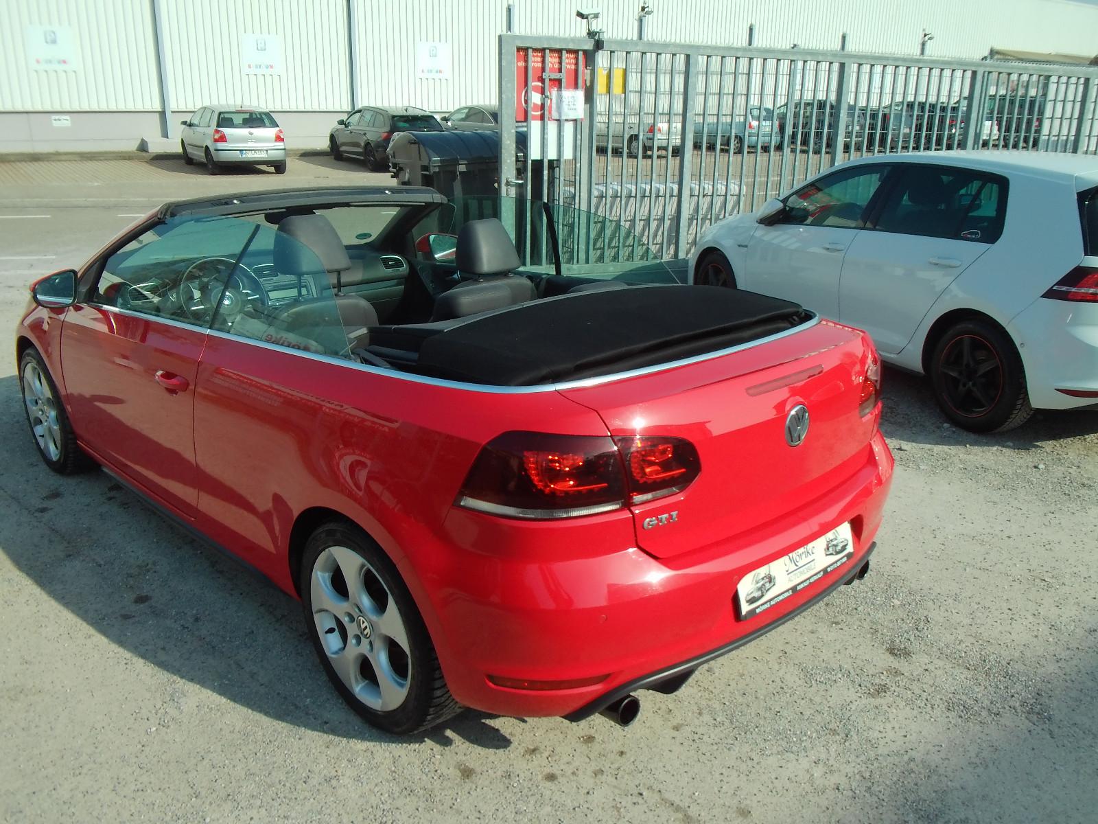 Volkswagen Golf VI Cabriolet GTI*Leder*1.Hd*PDC*6.Gang**