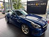 Mercedes-Benz SLC 200 9G-Tronic AirScarf KLIMA LED NAVI ALU - mit Benzin-Antrieb: Blau, Schiebedach, Cabrio