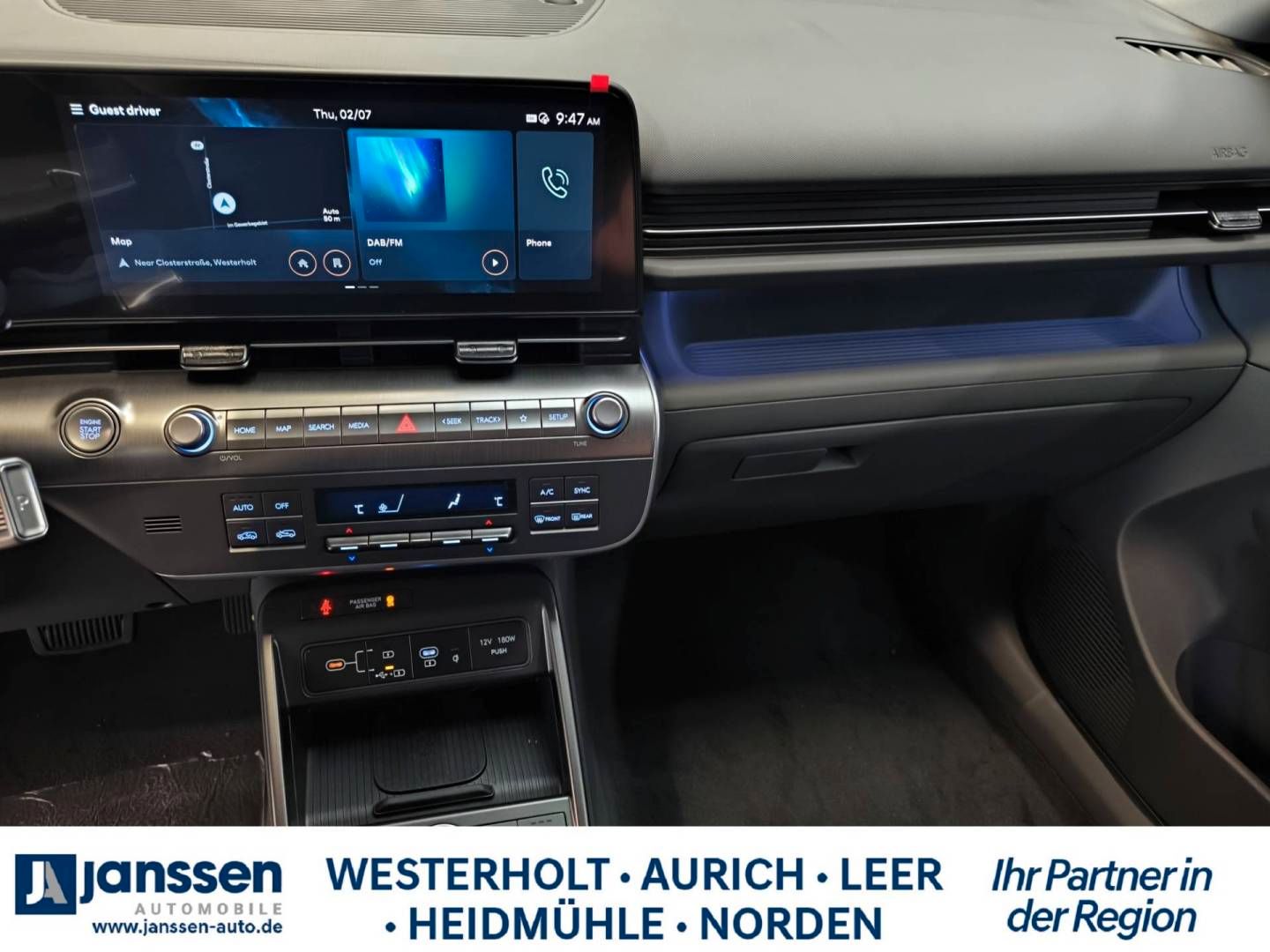 Fahrzeugabbildung Hyundai KONA 1.6 T-GDI (180 PS) DCT Prime Bose GSD