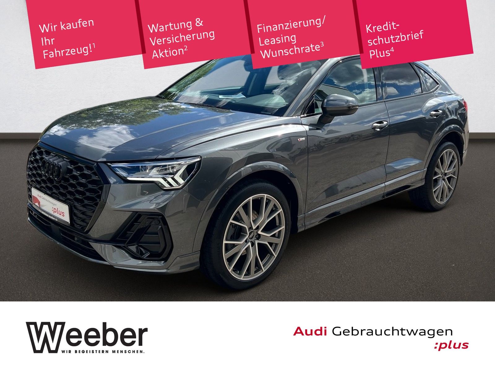 Audi Q3 Sportback S line *KAMERA*BLACKSTYLE*MATRIX*