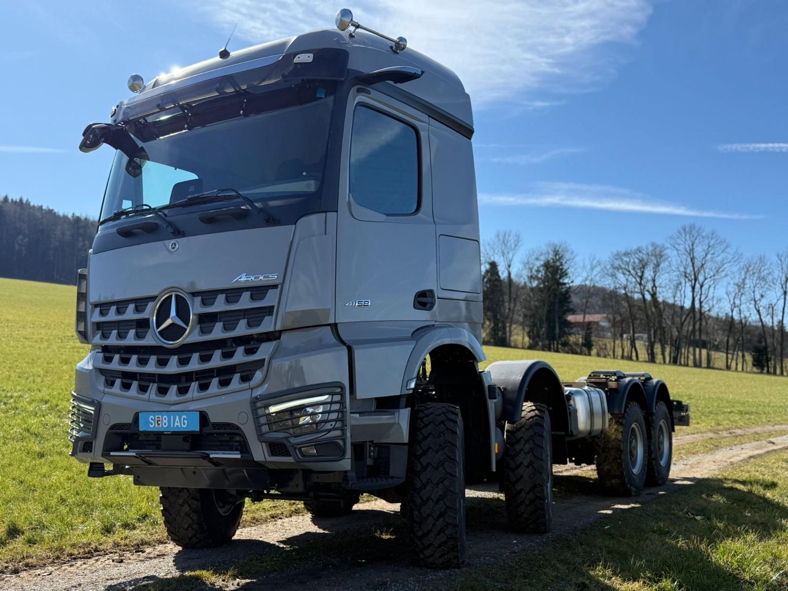 Mercedes-Benz 4158 8X8 WOHNMOBIL EXPEDITION OFFROAD NEU VOLL
