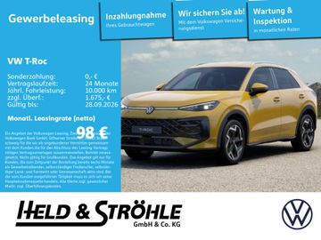 Volkswagen T-Roc R-Line 1.5eTSI Gewerbeleasing