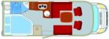 Eura Mobil Profila T 670 SB Markise  - Eura Mobil 670 sb