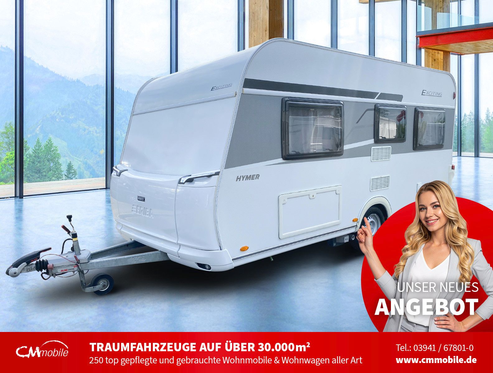 HYMER / ERIBA / HYMERCAR
 Exciting 445 - Mover -
