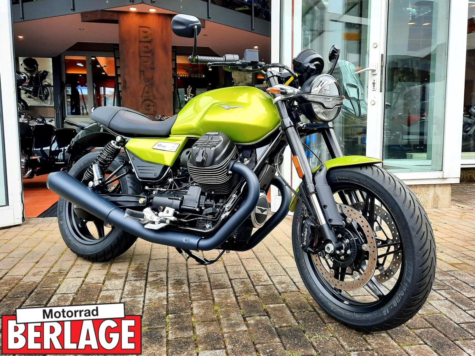 Moto Guzzi V7 IV Sport E5+ grün und grau SONDERPREIS!!!