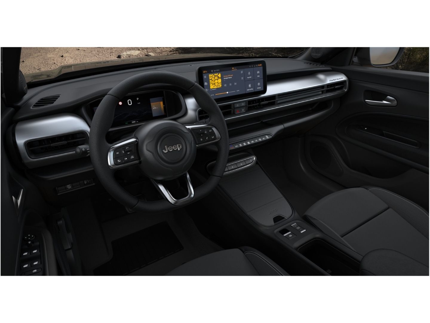 Fahrzeugabbildung Jeep Avenger BLACK EDITION-Winterpaket-Ganzjahresreif