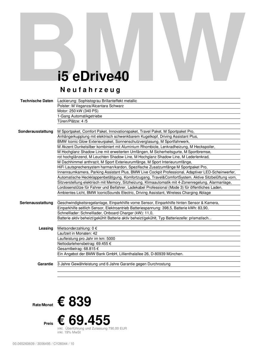 BMW i5 - Bild 2