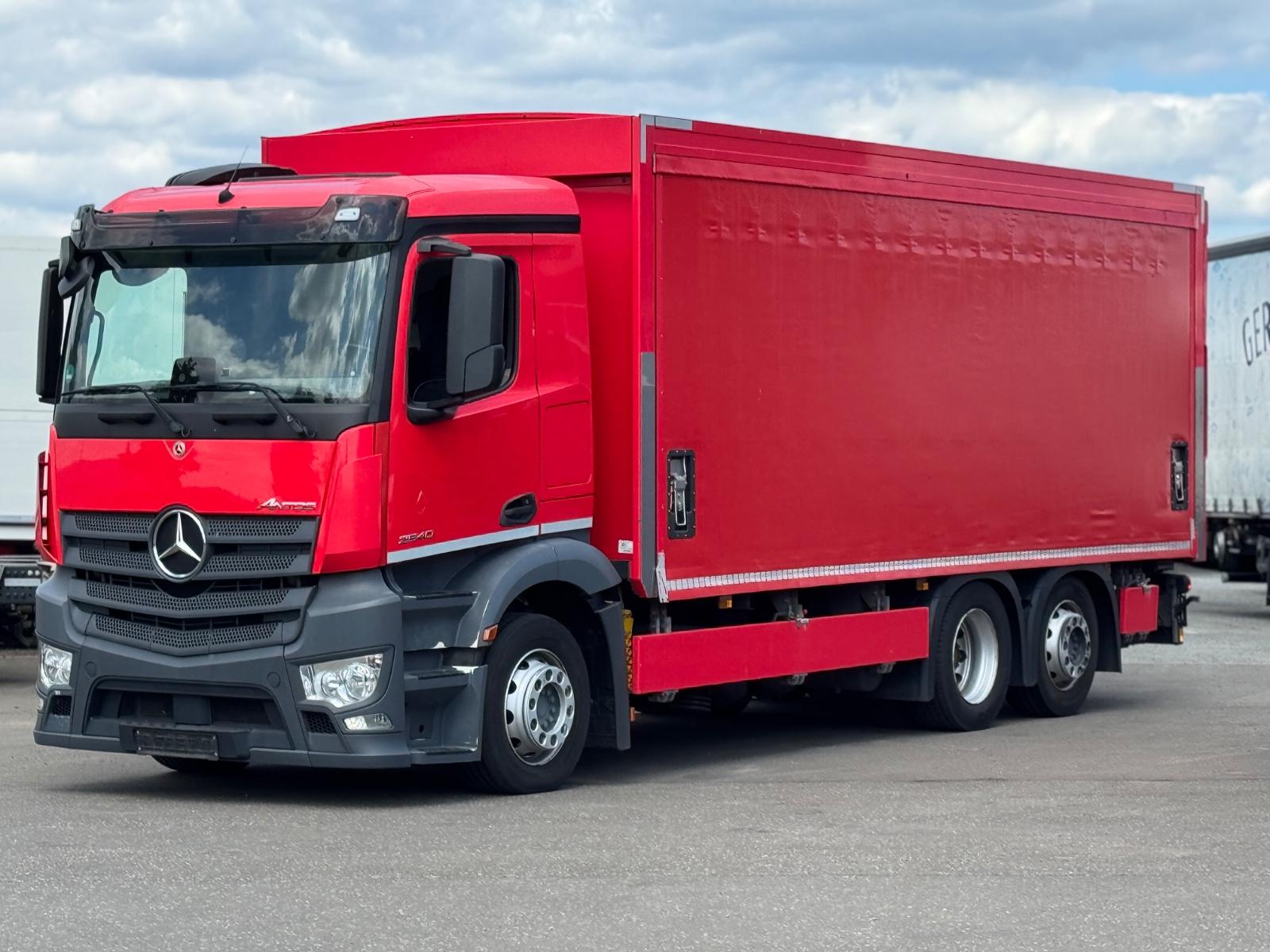 Mercedes-Benz ANTOS 2540 L / LBW / AHK / LENKACHSE / KAMERA