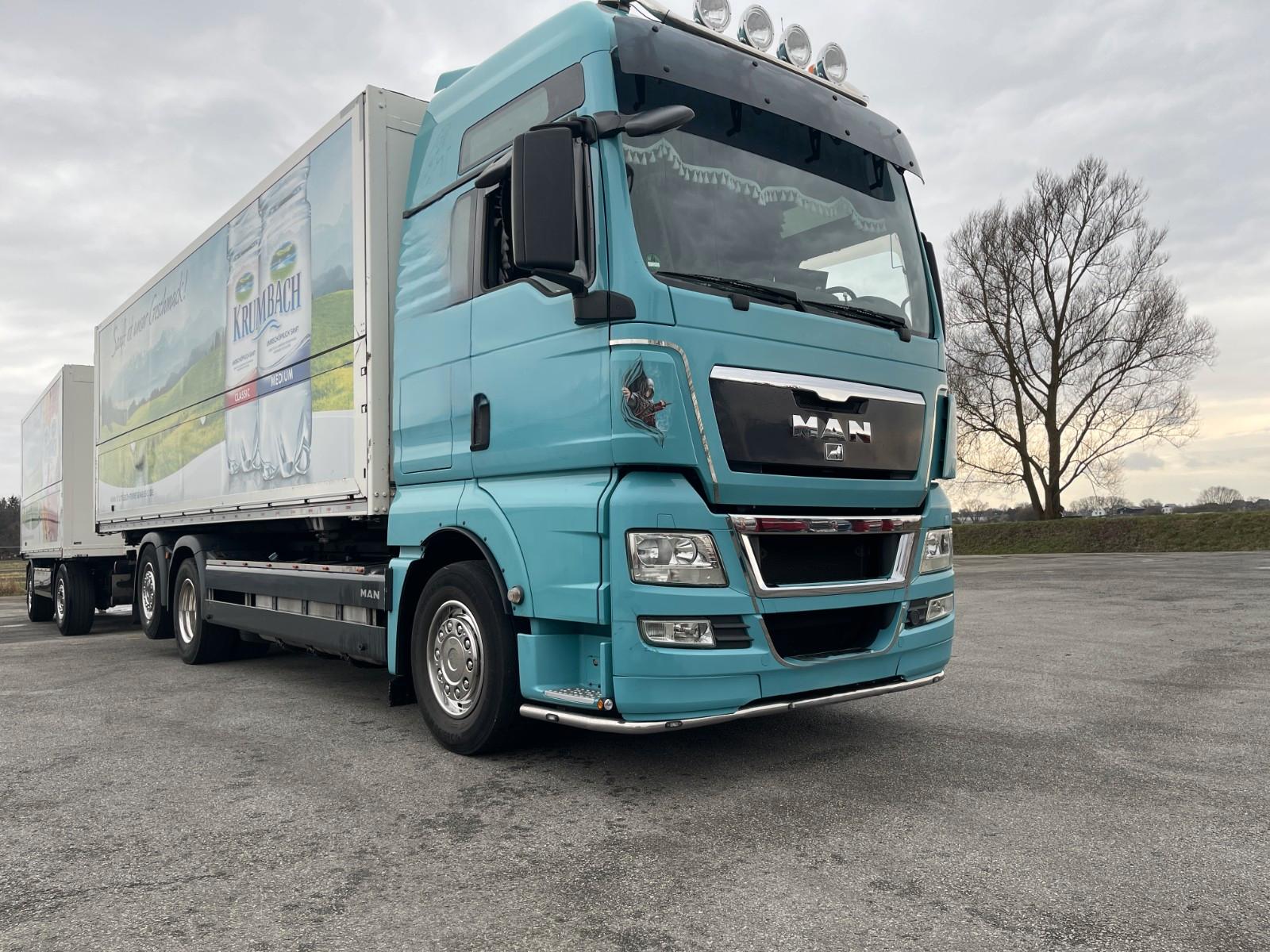 MAN TGX 26.540 +Anhänger LBW Linkachser