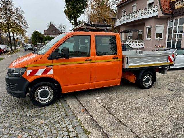 Volkswagen T6 Pritsche DoKa 2.0 TDI *1.Hand*Standheizung*AH