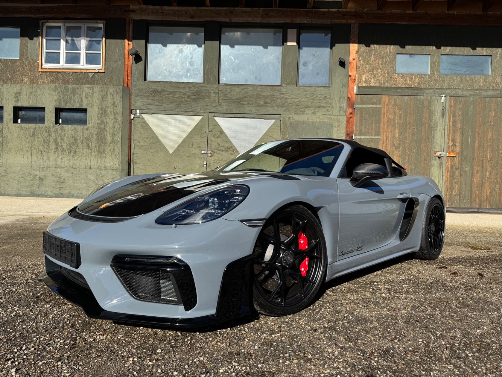 PORSCHE Boxster Spyder RS WEISSACH GARANTIE DE ´25