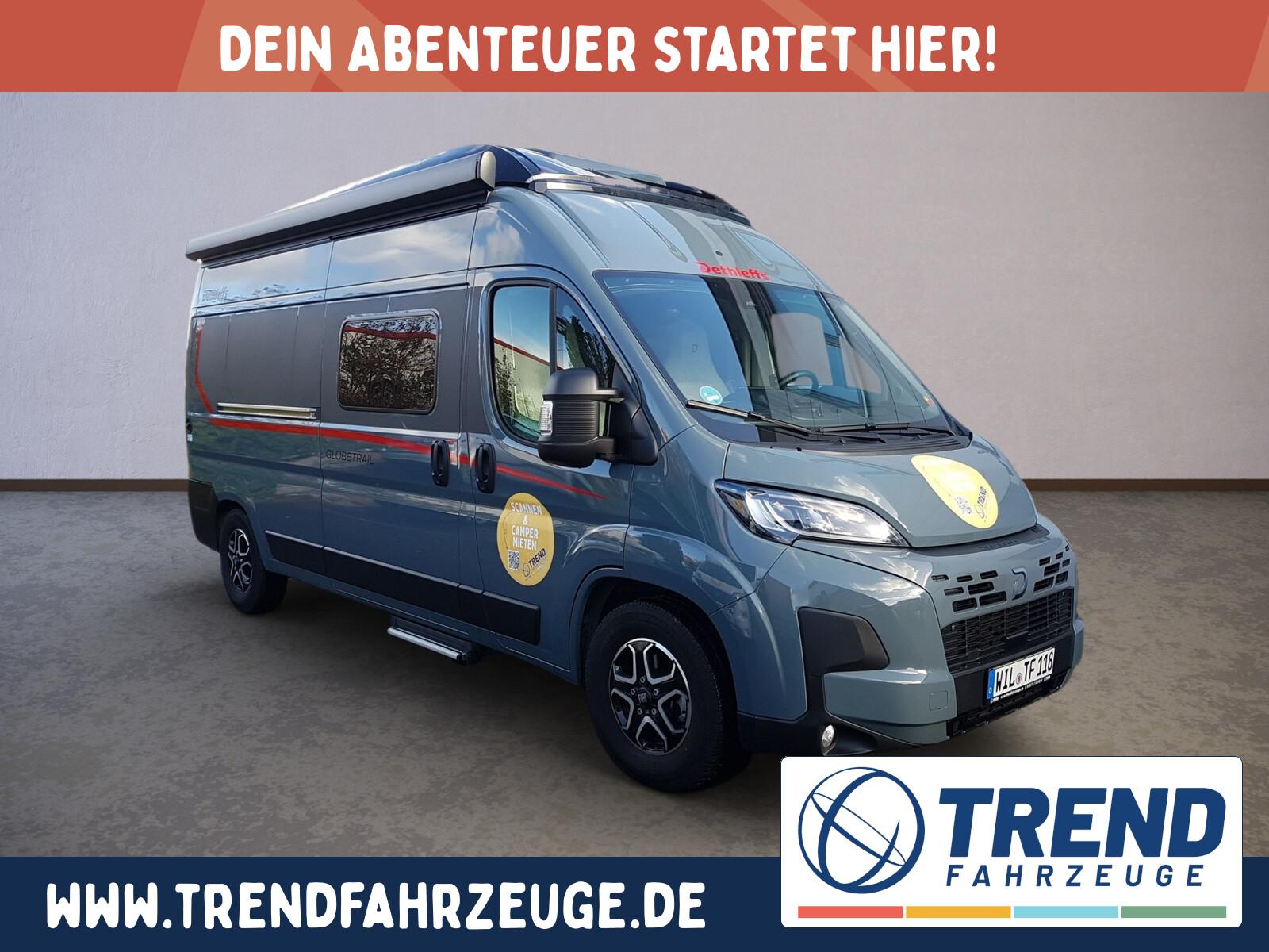 Dethleffs Globetrail 600 DS Fiat *Full LED*Aufstelldach