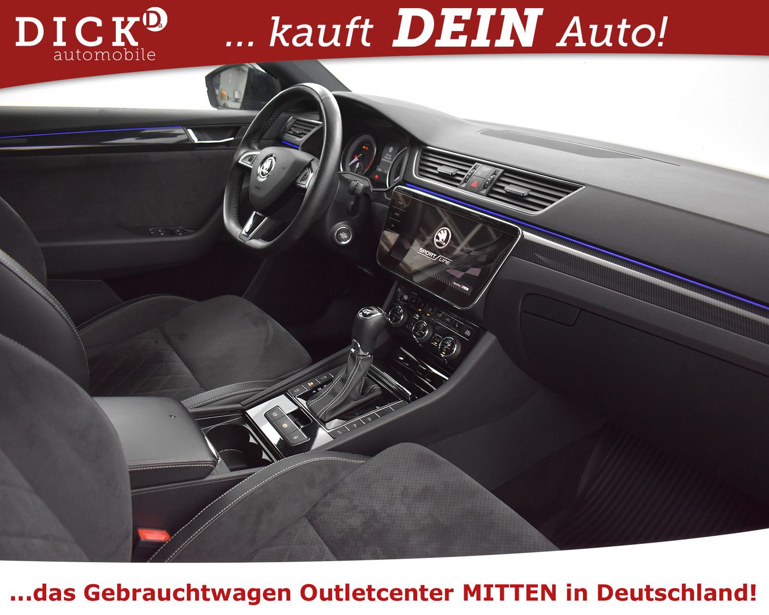 SKODA Superb Com 2.0 TSI Sportline 4x4 PANO+STDHZ+VOLL - Image 12