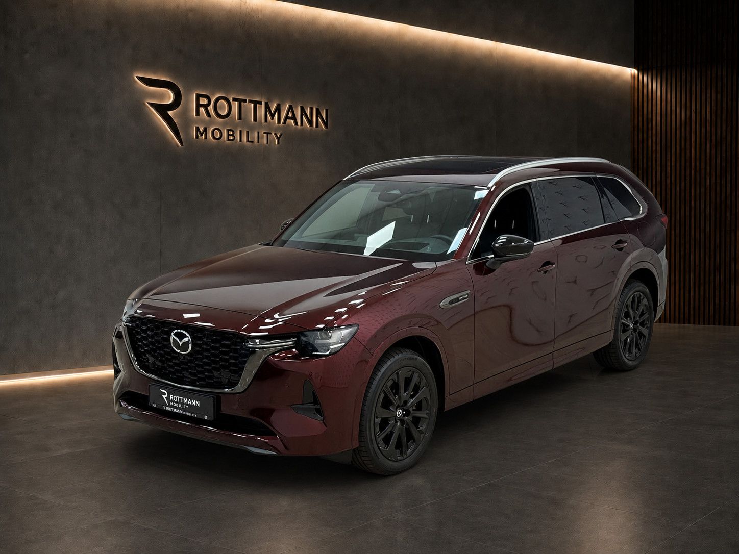 Mazda CX-80 Homura Plus PHEV AWD Leder-B 7 Sitze *PANO imagem 2