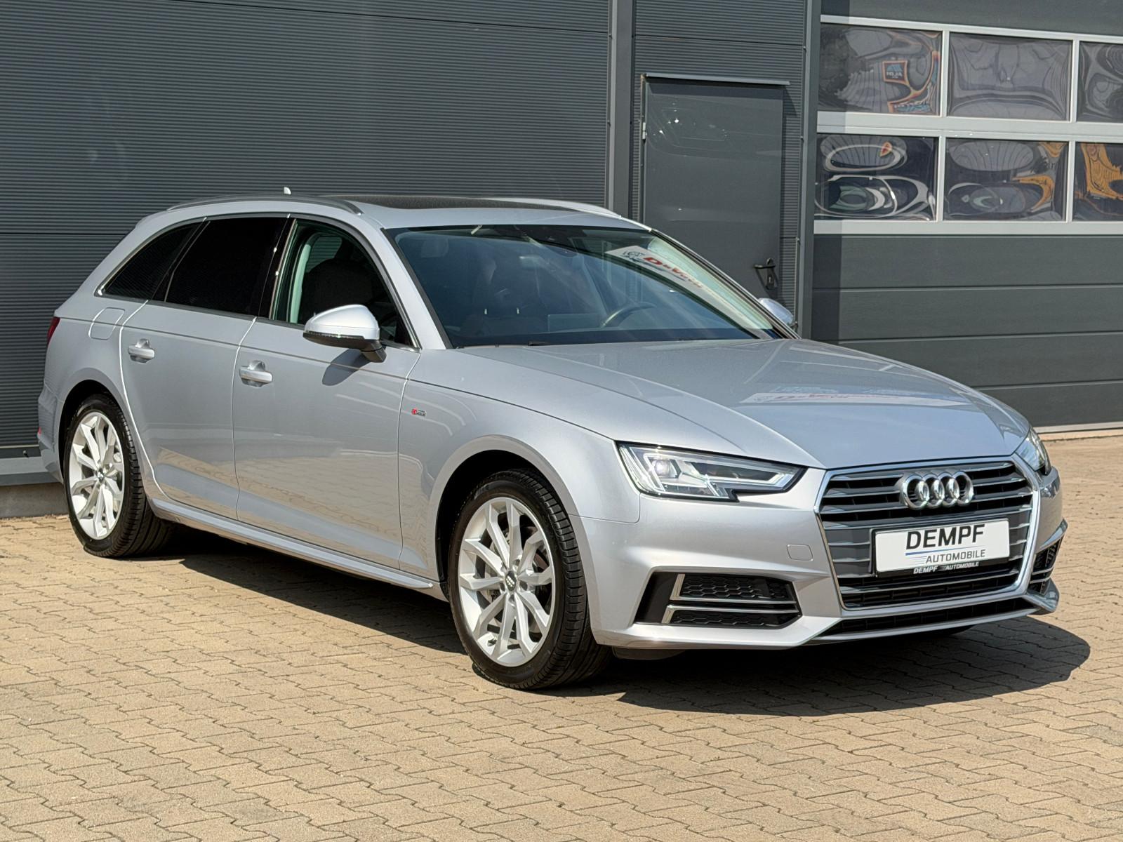 AUDI A4 AVANT SPORT S-LINE PANO*LED*CUIR*NAVI*2EME MAIN 218 CH BVA -