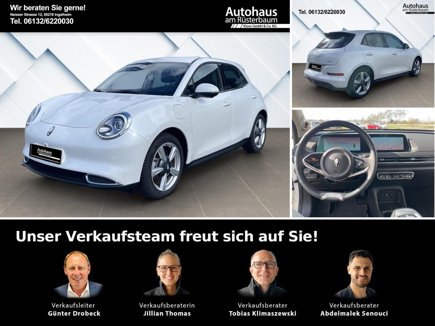 ORA 03 GWM Ora 300 (48 KWh) 126 KW Leder met. Ga