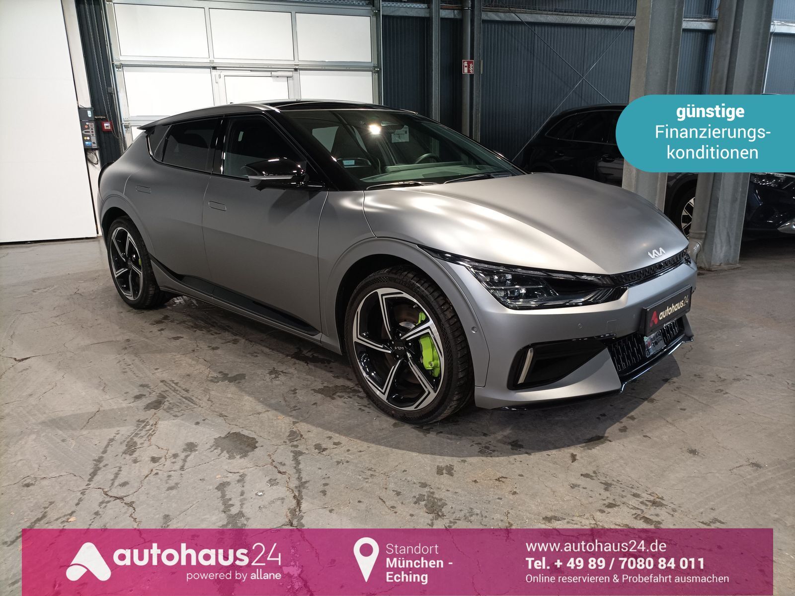 Kia EV6 77,4 kWh GT 4WD LED|360°|Glasdach|Matt|ACC