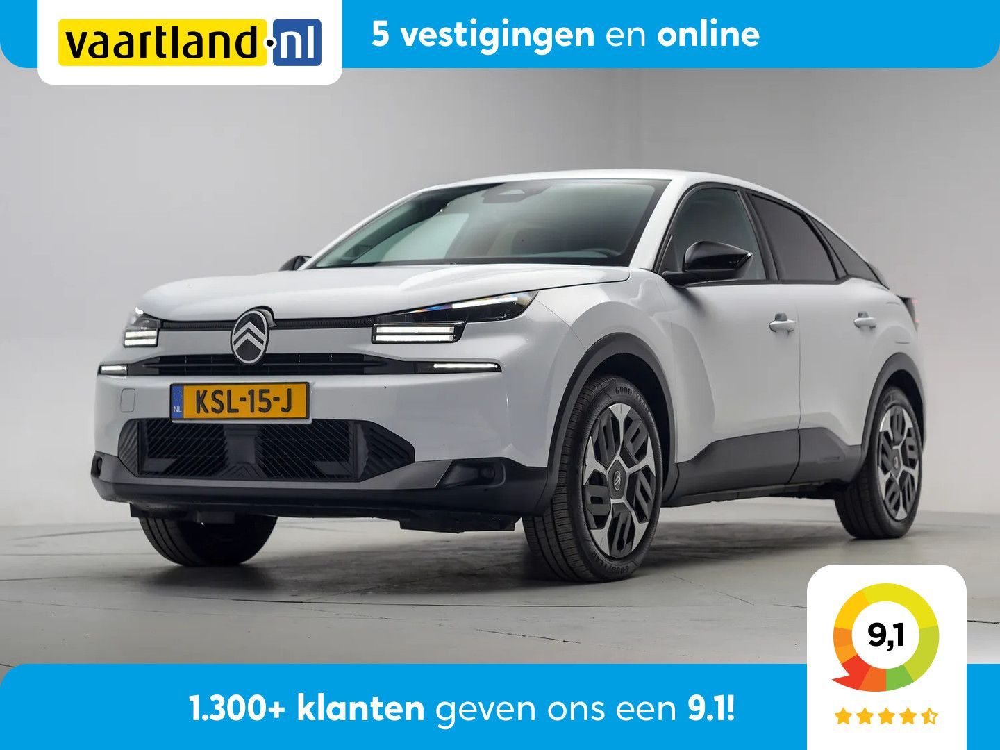 Citroën Ë-C4 You 50 kWh 3-fase [ LED Navi Apple / androi