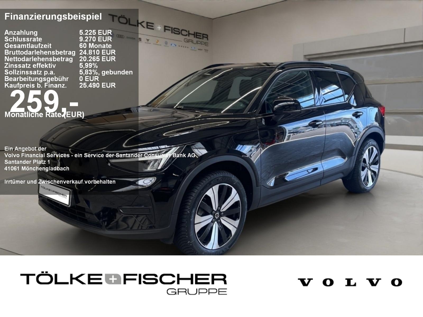 Volvo XC40 P8 Core Recharge Pure Electric AUT Kam. LED