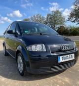 Audi A2 1.4  63500 km - Audi A2: Blau