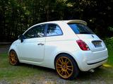 Fiat 500 1.4 16V, 7x17, Spurplatten, Sportauspuff... - Fiat 500: 16v Sport