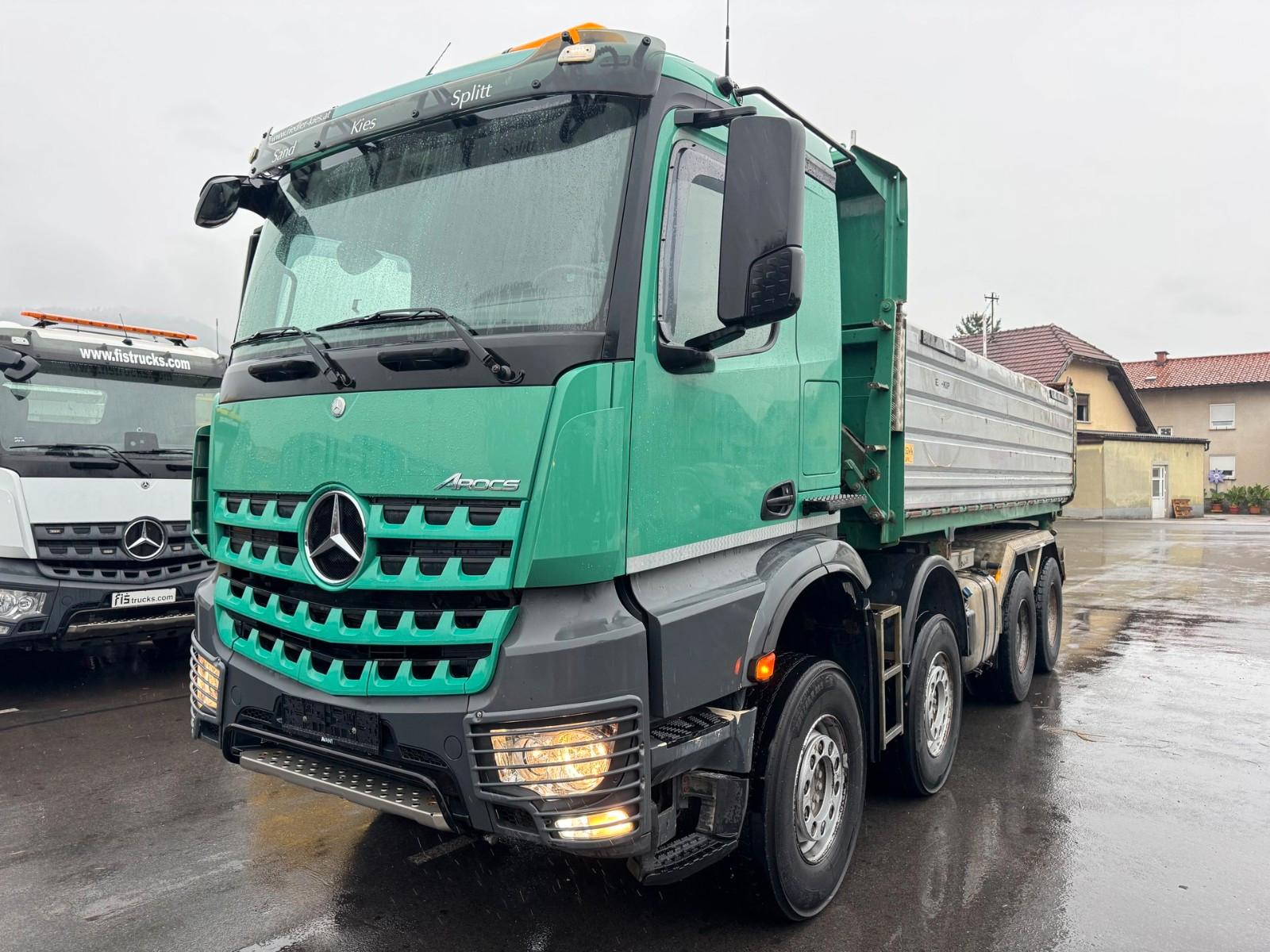 Mercedes-Benz AROCS 4151 8X4 MEILLER BORDMATIC TIPPER - RETARD