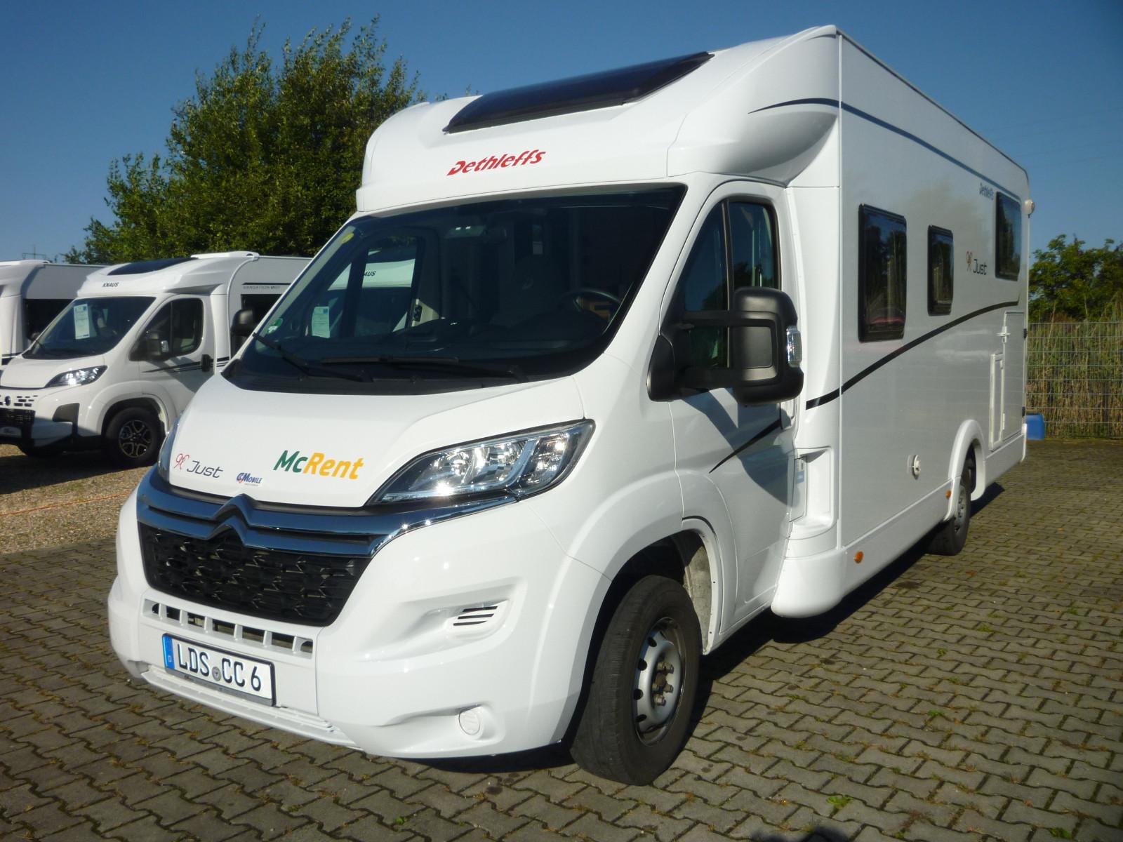 Dethleffs Just T 7052 EB SAT TV Markise