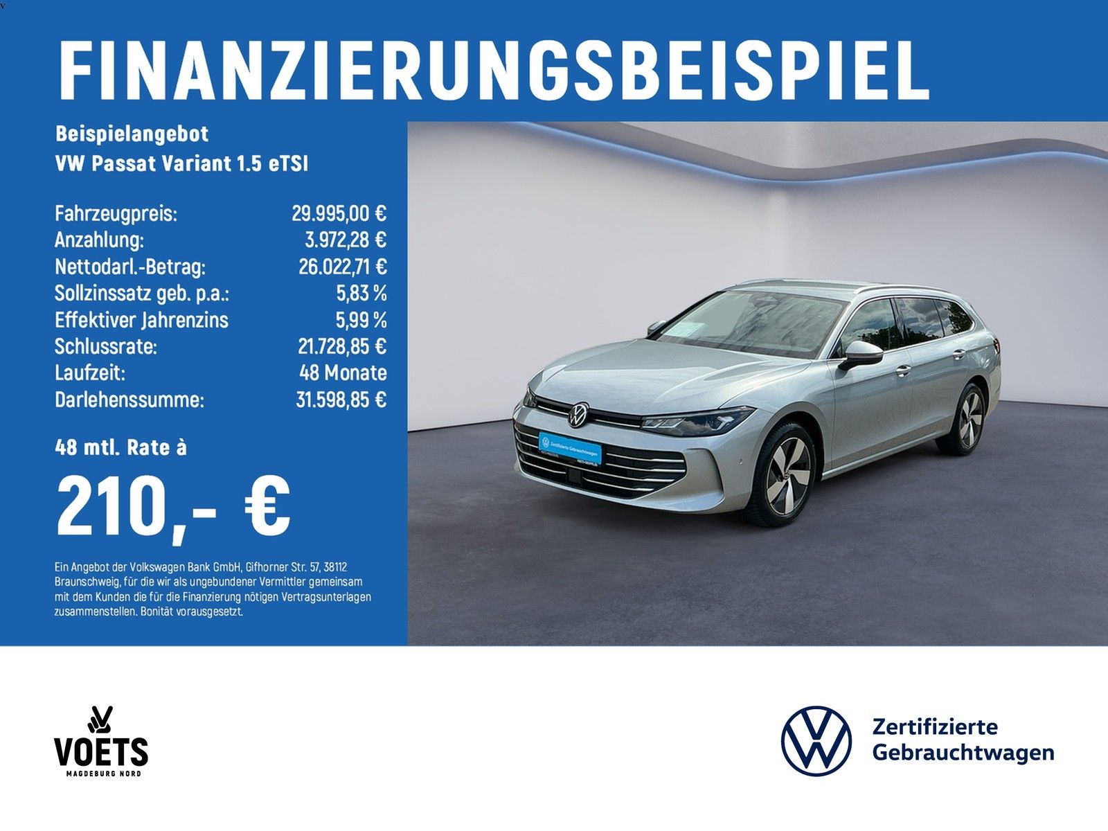 Volkswagen Passat Variant 1.5 eTSI Business LED AHK ACC KAM foto 1
