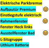Knaus L!VE Live Wave 650 MG Platinum Lithium+Rahmenfen - Knaus 650 mg
